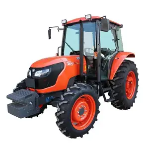 Landwirtschaft liche Traktoren Allradantrieb Kubota Farmer Traktor Mit Frontlader/Kubota 4 Zylinder Dieselmotor Farm Traktor