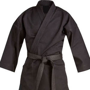 Prix d'usine, vente en gros, ensembles de kimonos de judo unisexes / Haute qualité, 100% coton, respirant, léger, séchage rapide, devant - Product Image 6