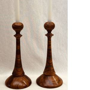 Bougeoir de table de haute qualité à l'ancienne décor à la maison meilleure vente bougeoir en bois brillant poli - Product Image 2