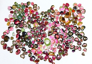 แตงโมไบโอทัวร์มาลีนพลอยสังเคราะห์สังเคราะห์พลอยสังเคราะห์แบบเรียบธรรมชาติขนาด16X13มม. เพื่อ7x5mm - Product Image 3