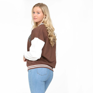 Chaquetas Varsity de Béisbol de Moda Urbana al por Mayor, Reversibles, Personalizadas, Ecológicas, Bordadas en Lona - Product Image 3