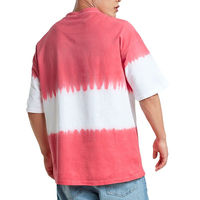 Camisetas Casuales de Cuello Redondo con Estampado Tie Dye para Hombre, al Por Mayor a Bajo Precio, de Poliéster y Algodón, de Secado Rápido y Transpirables