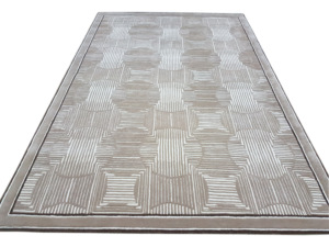 Suministro directo de fábrica Alfombra de lana de alto mechón de lujo Hecha a mano Bordada a mano por artesanos Venta caliente Alfombras y juegos - Product Image 5