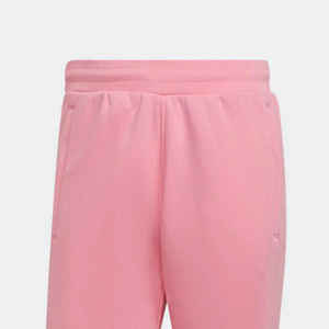 Pantalon de survêtement homme décontracté coupe cintrée 70% coton 30% polyester recyclé séchage rapide essentiel respirant rose - Product Image 2