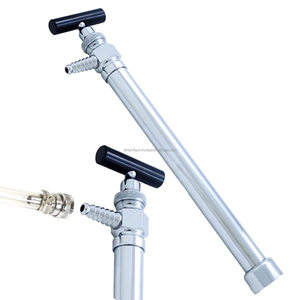 Pompe gastrique vétérinaire en acier inoxydable et laiton de haute qualité, réutilisable, durable, sûre et fiable, garantie 1 an, pour animaux de grande taille (bovins) - Product Image 2