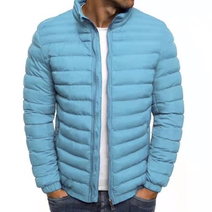 Custom Logo Custom Winter Outdoor Sport Windproof <b>Waterproof</b> <b>Warm</b> Cotton Fleece Quilted Stand Collar Mens Puffer <b>Jacket</b> - Product Image 3