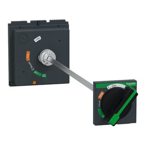 Pour interrupteurs rotatifs Schneider Electric ComPacT NSX 400/630 LV432603T avec poignée noire et axe télescopique de 272 à 600 mm - Product Image 1