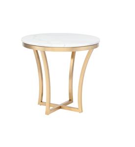 Marco de diseño circular de acero inoxidable 2023 más vendido, mesa auxiliar, diseño de muebles decorativos para habitación de Hotel con hermoso acabado - Product Image 3