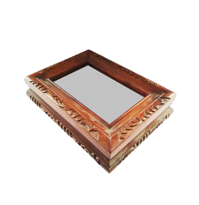 Boîte à Coran en bois de style antique haut de gamme, doublée de velours, porte-livre sacré, cadeau et décoration islamique - Product Image 3