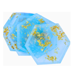 Dessous de verre en résine époxy design papillon et dessous de verre en résine de meilleure qualité Articles d'artisanat fabriqués en Inde Échantillon gratuit - Product Image 5