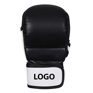 Guantes de Artes Marciales Mixtas (MMA) Profesionales de Venta Caliente, Guantes de Grappling de Cuero al por Mayor con Logotipo Personalizado, Guantes de Boxeo de Material PU - Product Image 3