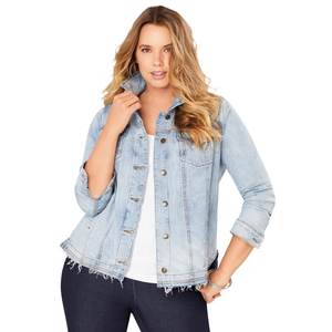 Vestes en jean de haute qualité pour femmes, vestes en jean de Style tendance pour dames - Product Image 1