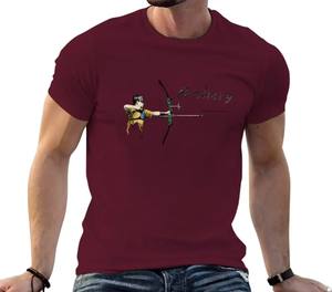 เสื้อยืดคอกลมแขนสั้นผ้าฝ้ายถัก 100% สไตล์วินเทจสำหรับผู้ชาย พิมพ์โลโก้ตามสั่งแบบพรีเมียม ขายส่ง - Product Image 5