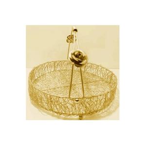 Panier en métal design fleur pour le rangement des cadeaux à un prix raisonnable panier en métal sac de panier cadeau pour la maison et l'hôtel - Product Image 6