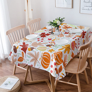 Ensemble de nappes certifiées GOTS en coton biologique 100% pour banquet de mariage, fête d'anniversaire, événement, tissu doux, logo personnalisé universel - Product Image 6