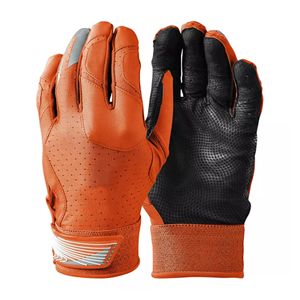 Gants de Frappeur de Baseball Softball Américain en Cuir Véritable Personnalisé Meilleurs Gants de Frappeur Pas Lent pour Adultes et Jeunes - Product Image 1