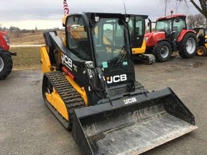 Minicargadora de troncos JCB 205T usada, MINICARGADORA frontal y retroexcavadora con oruga, MINICARGADORA original a la venta - Product Image 3