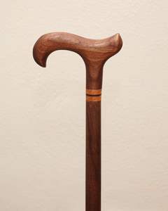 ไม้เท้าสำหรับผู้ชายและผู้หญิงไม้เท้าด้ามไม้ด้ามจับนุ่มตามหลักสรีรศาสตร์ไม้เท้าพับได้ปรับได้ - Product Image 3