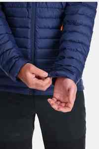 Men Long Fashion Hoodie Zipper Pocket New Wholesale Customize Winter <b>Warm</b> Puffer <b>Jacket</b> Stand Collar Front Logo Multi Colors - Product Image 4