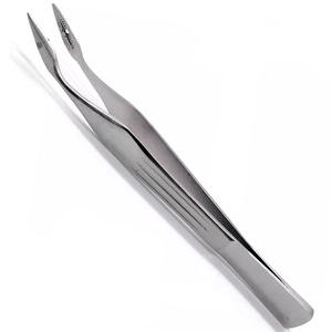 Venta al por mayor de acero inoxidable alemán 4,5 \ "pinzas de astilla curvadas veterinaria manual pinzas de astilla veterinaria Carmalt astilla - Product Image 1
