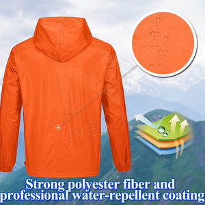 Nueva Chaqueta Cortavientos Impermeable de Alta Calidad para Hombre, Ecológica, para Invierno, con Color y Logotipo Personalizados - Product Image 4