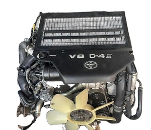 Buen uso V8 Landcruiser 1VD-FTV 4.5L Diesel Turbo Motor completo con ECU - Product Image 4