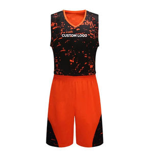 Uniforme de Baloncesto Personalizado para Hombre, de Secado Rápido y Transpirable, Conjuntos de Tallas Grandes, Ropa Deportiva Estampada con Nombre y Número del Equipo, 100% Poliéster - Product Image 5