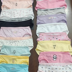Direct Factory Wholesale Premium Quality Cotton <b>Boxer</b> Panty for Girls Boys Children Popular Baby Clothing for Spring Surplus - Product Image 3