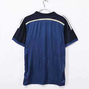 Maillot de football rétro à impression numérique personnalisée, col en V, 100% polyester, respirant, antibactérien, uniforme de sport - Product Image 2