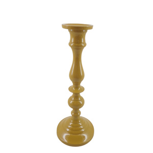 Bougeoir élégant en métal bougeoir en pierre vert clair pour salon et décoration de mariage fait à la main en vrac - Product Image 5