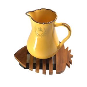 Salvamanteles de madera de estilo clásico más vendido, plato caliente y soporte para té con bandeja de madera de diseño especial para decoración de cocina, Vietnam directo - Product Image 6