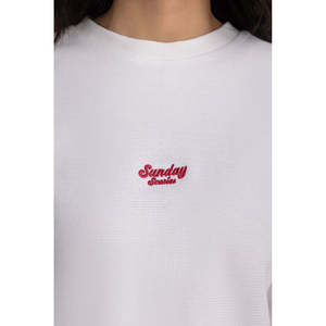 Sweat-shirt décontracté pour femme, coupe classique, tricoté 360g, hiver-automne, manches longues, respirant et confortable WM-SWS-WS25-104 - Product Image 2