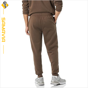 Stock disponible pantalons pour hommes avec poches tricotées taille élastique logo personnalisé pantalons de survêtement imperméables respirants coupe-vent OEM - Product Image 2