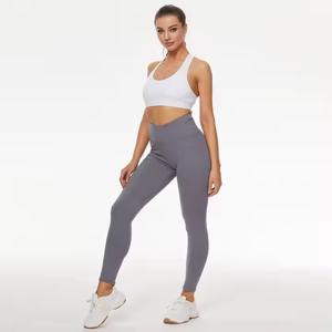 Legging élégant taille moyenne pour femmes fabriqué au Pakistan Slim Fit High Stretch Respirant Casual Mid-Waist Sexy Legging - Product Image 4