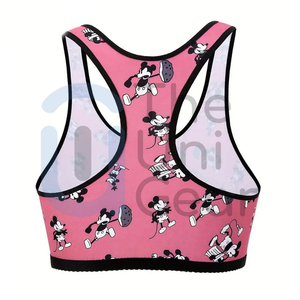 สปอร์ตบราออกกำลังกายแบบไร้รอยต่อของผู้หญิงบราโยคะสำหรับออกกำลังกายวิ่งออกกำลังกายดีไซน์ใหม่น่ารักโลโก้ออกแบบได้ตามต้องการ - Product Image 3