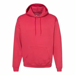 Sudadera de gran tamaño desgastada vintage al por mayor para hombre, lavada con ácido Sudadera con capucha recortada de peso pesado de 500Gsm, bordada, teñida lisa - Product Image 5