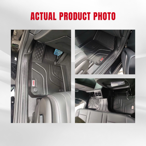 Material TPE Posición del suelo 2 años de garantía-Nuevo de Vietnam Alta calidad 60x70cm Negro Todo-Clima VINFAST VF8 Alfombrillas de coche - Product Image 2