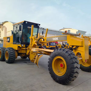 Niveleuse Caterpillar 140K 140h 140g d'occasion en bon état d'origine, équipement de construction professionnel d'occasion - Product Image 1