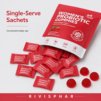 Gummies Probiotiques à la Canneberge pour Femmes Adultes – Soin Vaginal, Santé Urinaire, Soutien Immunitaire – Complément Alimentaire Naturel à Base de Plantes – 60 Unités