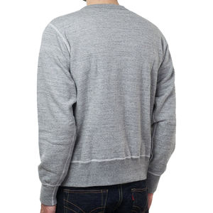 Sudaderas para hombre 100% Jersey de algodón para hombre orgánico Terry cuello redondo para hombre ropa de calle personalizada sudadera top - Product Image 3