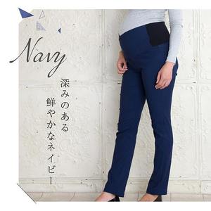 กางเกงเข้ารูปสำหรับสตรี,กางเกงความยาวเต็มตัวสีกากีเหมาะสำหรับหลังคลอดกางเกงคลอดบุตร Inujirushi FAIRY NAGA (ทรงสกินนี่) - Product Image 2