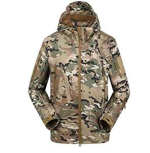 2024 chaqueta impermeable de concha suave para hombre, Abrigo con capucha, forro polar bordado, trabajo de invierno, venta al por mayor, estándar internacional a granel - Product Image 3