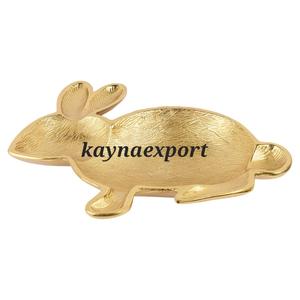 Nouveau Bol de Présentation Designer Écologique Jetable de Haute Qualité pour Chocolats et Fruits Secs, Plaqué Or en Aluminium, Idéal pour Mariages - Product Image 2