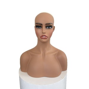 Tête de mannequin pour l'affichage, tête de mannequin demi-corps pour le cosplay, tête artificielle pour l'affichage de boucles d'oreilles et de colliers - Product Image 4