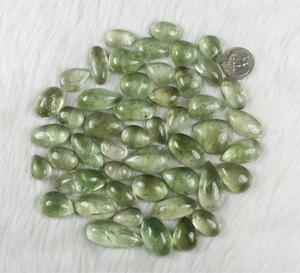 พลอยอะเมทิสต์สีเขียวธรรมชาติประกายอัญมณีทรงหลวมทำเป็นจำนวนมากสำหรับจี้เงิน - Product Image 5