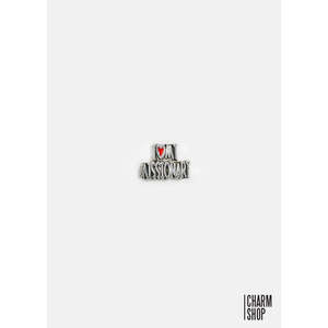 Ciondolo Medaglione Missionario per Bambini Personalizzabile in Acciaio Inox Placcato con Cristalli e Strass, Gioiello in Plastica con Motivo Numerico - Product Image 6