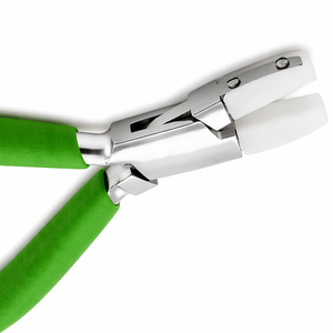 Alicates Profesionales de Nylon con Punta Plana para Joyería, Herramienta para Trabajar con Alambre sin Rayones, Alicates Ergonómicos con Empuñadura Verde - Product Image 2