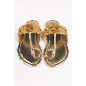 Salwar Kameez Anarkali Dorado para Mujer, Estilo Bollywood, Ropa Étnica India en Georgette, IFS-KLP25-005 - Product Image 2