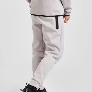 Pantalones informales de cintura alta para hombre, ropa de calle de talla grande, diseño personalizado OEM, material ligero lavado de alta calidad - Product Image 3