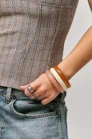 Bracelets et joncs en résine pour femmes, nouvelle collection, bijoux de style ange pour les fêtes et les mariages, haute qualité - Product Image 4